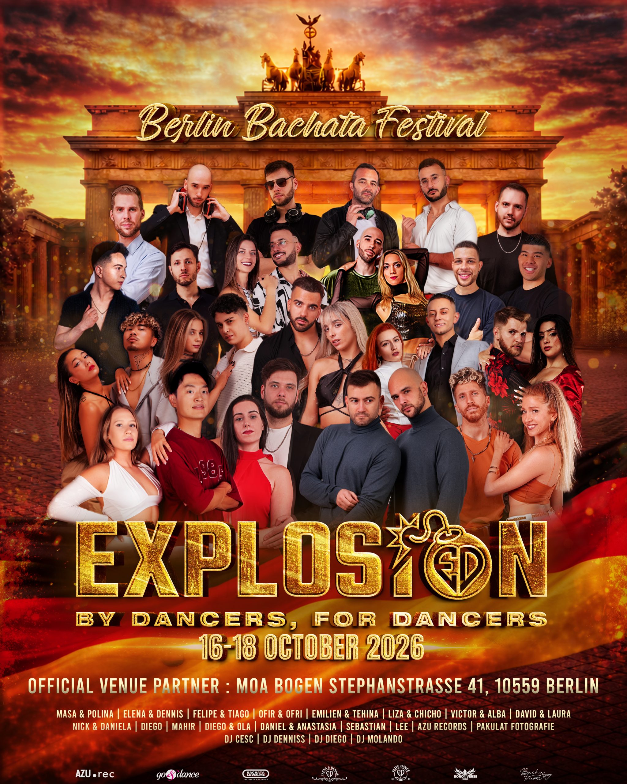 Berlin Bachata Festival 2026 poster