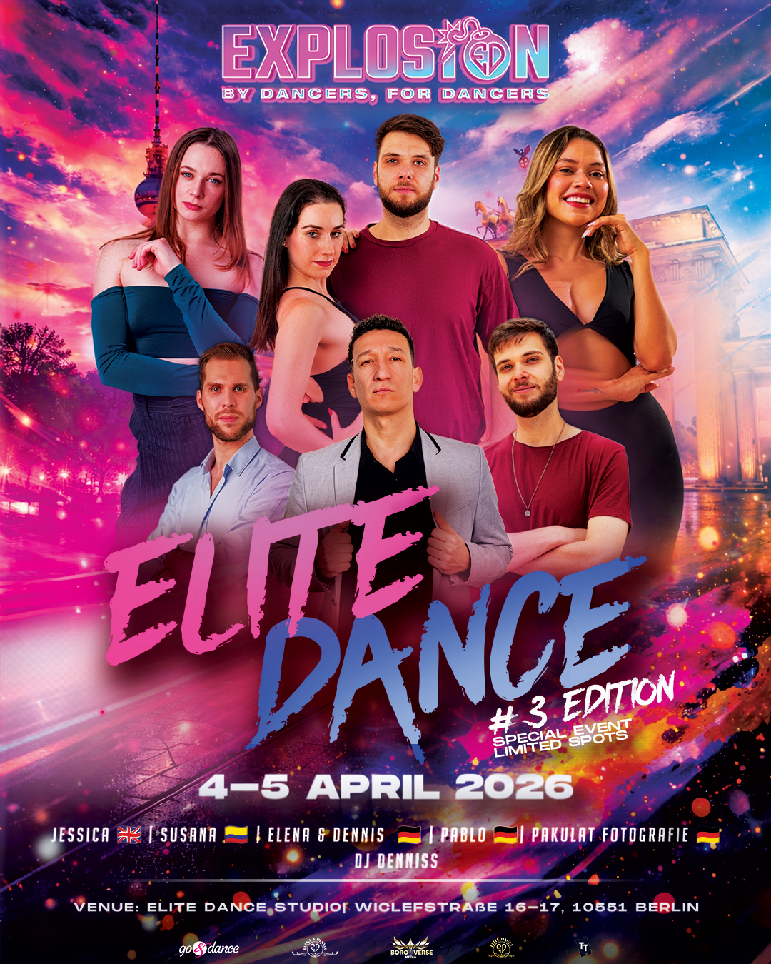 Explosion Elite Dance #2 Edition Poster