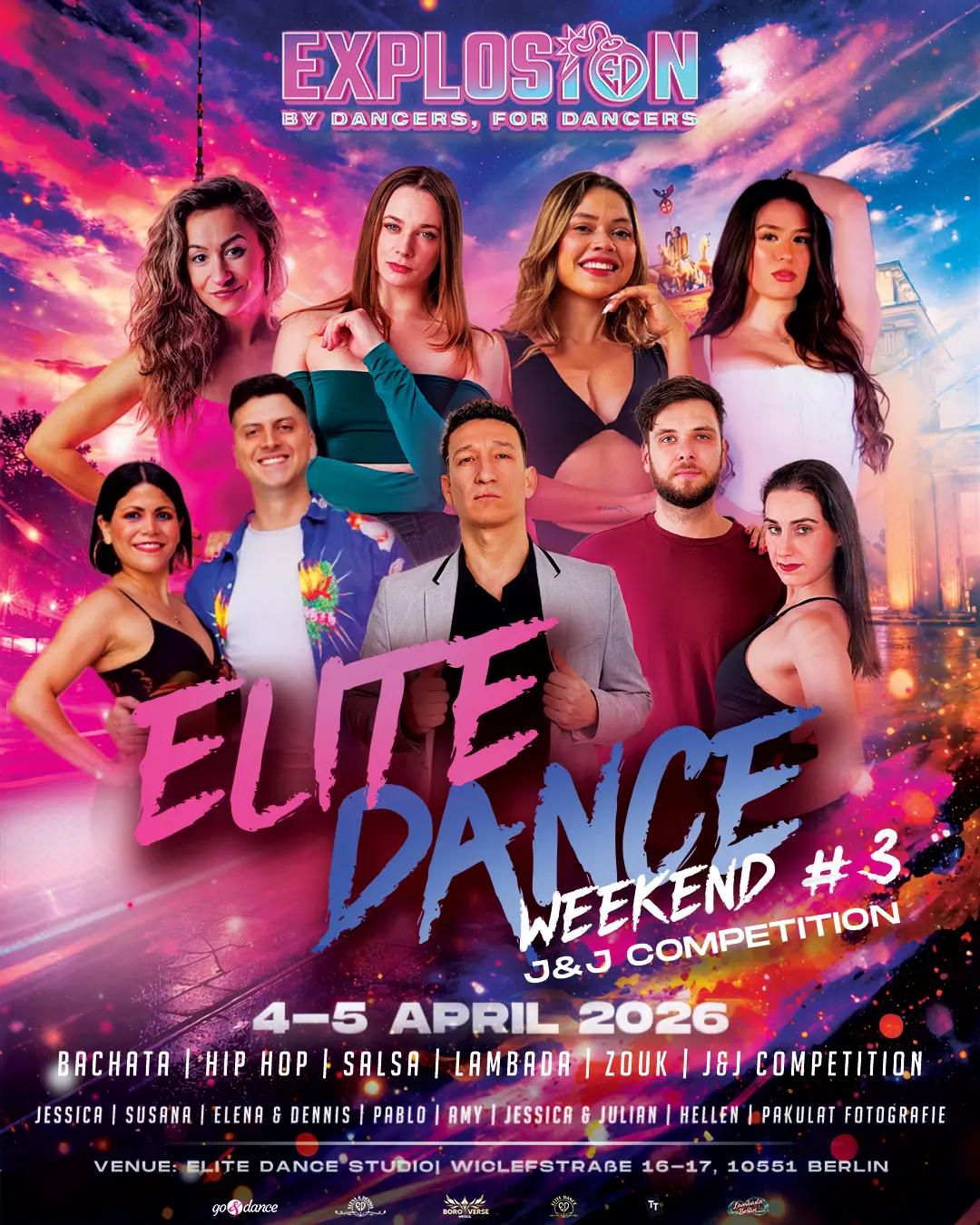 Elite Dance 3 Bachata Explosion Berlin poster